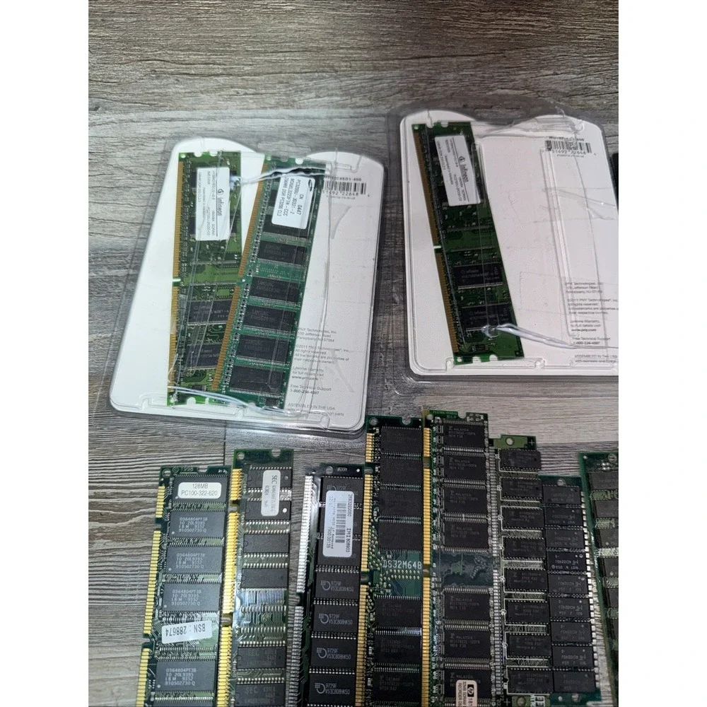 Bulk RAM Desktop Laptop Memory Mixed Brands Lot Of 53 / Untested
